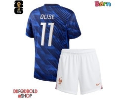 Frankrig Michael Olise #11 Hjemmebanesæt Børn VM 2026 Kort ærmer (+ korte bukser)